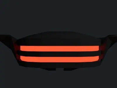 Spaceship JD86 Free 3D model