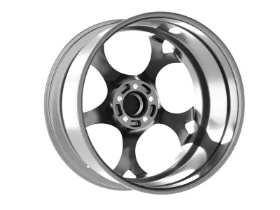 Alfa Romeo Giulia rim Low-poly 3D model