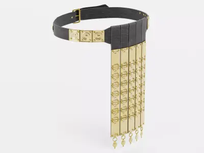 Belt - Roman Armor Equipment 3D model