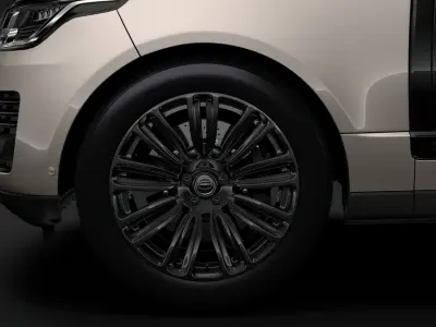 Range Rover Autobiography Hybrid 2018 wheel 3D model