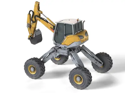 5 Military Vehicles Collection v4 Low-poly 3D model