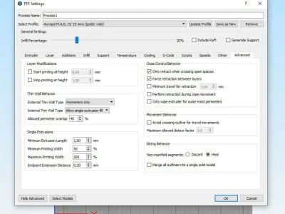 Spider web set 3D model
