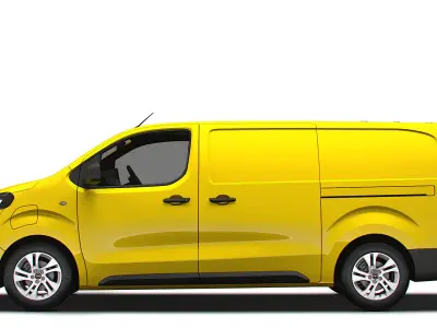 Opel Vivaro Electric Van L3 2024 3D model
