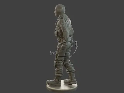 CzechSlovak Police Tactical Unit CPTU2 008 3D print model