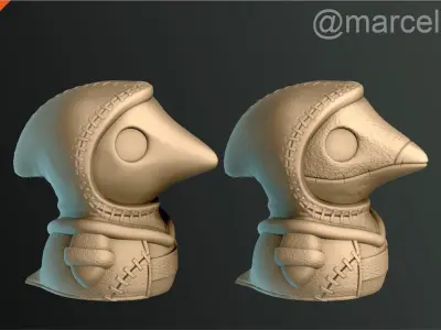 Plague Doctor Halloween Decoration Free 3D print model