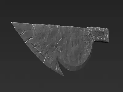 Zbrush Sword 01 3D model