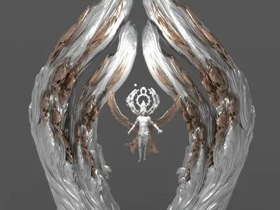 Sacred Site Arch portal 1 3D model