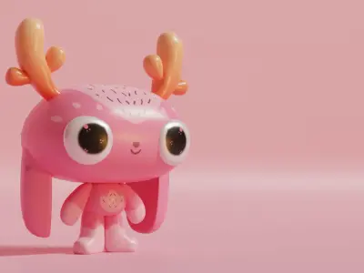 DeePink funko JellyKid Free 3D model