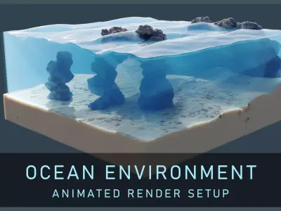 Ocean Environment 3D model