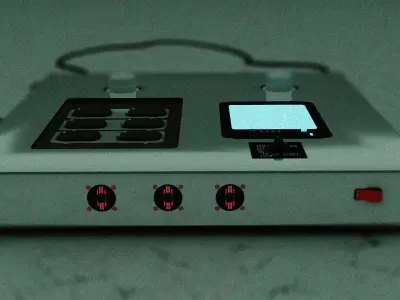 Radio transmitter Free 3D model