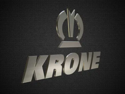krone logo 3D model