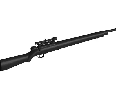 M1903 Springfield sniper rifle 3D model