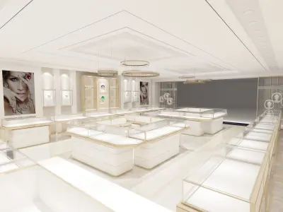 Jewelry Store 1 3D model