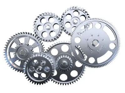 Gear mechanism v3 3D model
