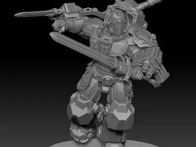 First Crusader Terminator 3D print model