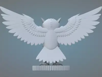 Sci-Fi Mechanical Owl PM-23 3D print model