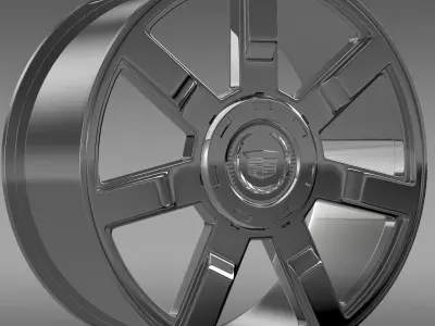 Cadillac Escalade esv 2wd1 rim 3D model