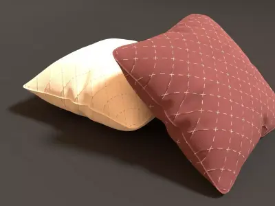 Simple Pillow Free low-poly 3D model