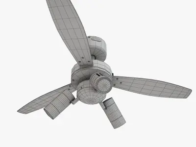 Jet Plus Westinghouse Fan 3D model