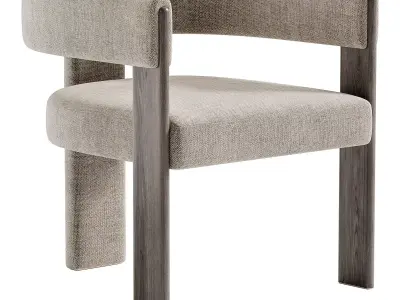 William Dining Chair by Rete Home Free 3D model