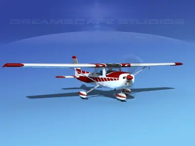 Cessna 150 Aerobat V01 3D model