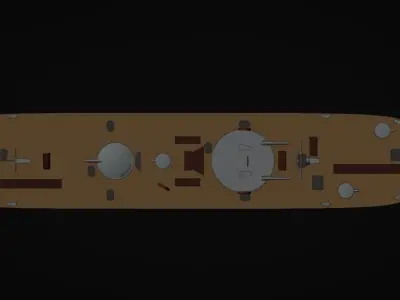 ORP Krakow River Monitor 3D model