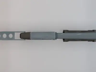 Pump Shotgun  Low-poly 3D model