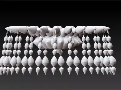 Chandelier Fantasy 3D model