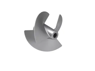 Jet ski propeller 3D print model
