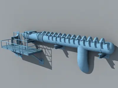 Industrial Element 28 3D model