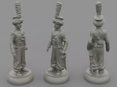 Lead soldier 3D print model