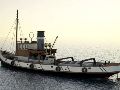 Tugboat Collection 3D model