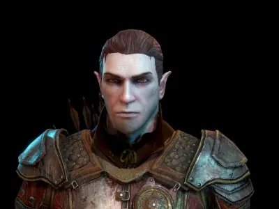 Archer Lambert Game Ready Model Low-poly 3D model