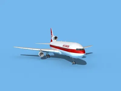 Lockheed L-1011 TriStar Air Canada 1 3D model