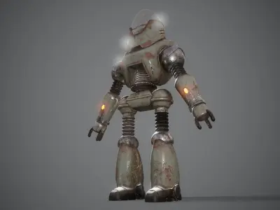 Fallout - Protectron Robot  3D model