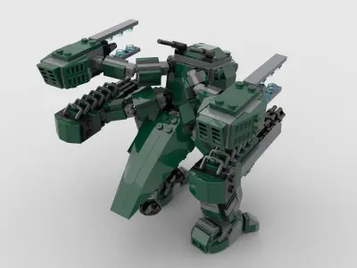 El Anisoptera 3D model