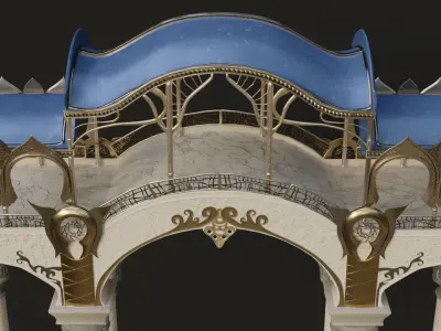 Royal Bridge 3D model