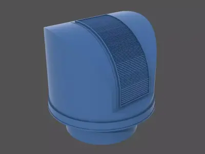 Yamato light control tower 02 - Commercial license - 1-100 scale 3D print model