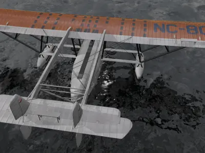 Sikorsky S-40 American Clipper 3D model