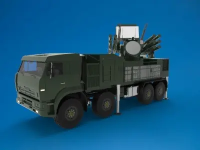 Pantsir S1 3D model
