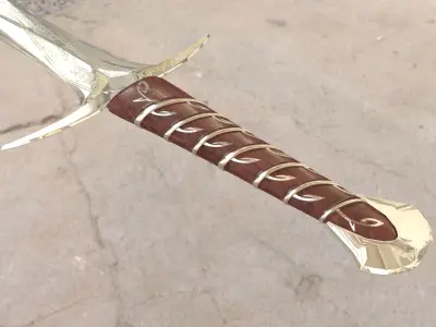 Sting dagger 3D model