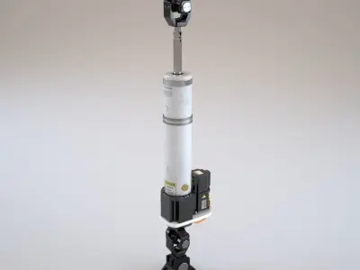 Hydraulic Cylinder Piston 3D model