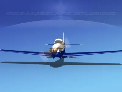 Mooney M-18 Mite V07 3D model