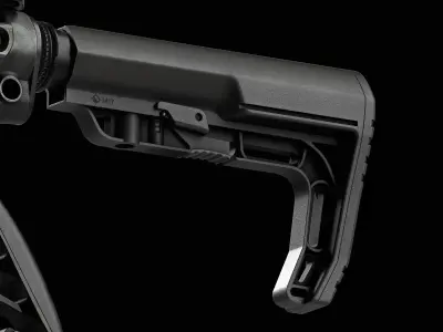 MFT Battlelink Minimalist Stock Low-poly 3D model