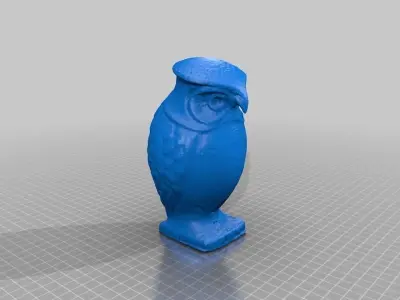 Brass Owl Free 3D print model