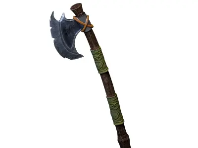 Stylized Fantasy Magic Props Pack 9 Game-Ready Assets Low-poly 3D model