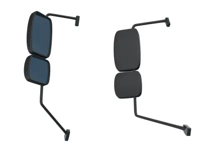 Truck mirrors Low-poly 3D model