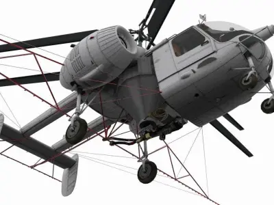 Kamov Ka-26 3D model