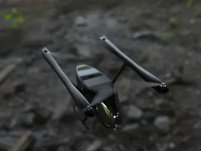 Drone unmanned aerial vehicle 3D model