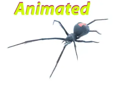 Black Widow  3D model